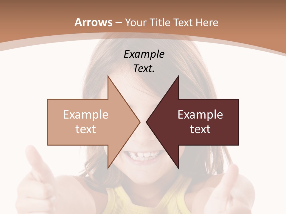 Adorable Beauty Female PowerPoint Template