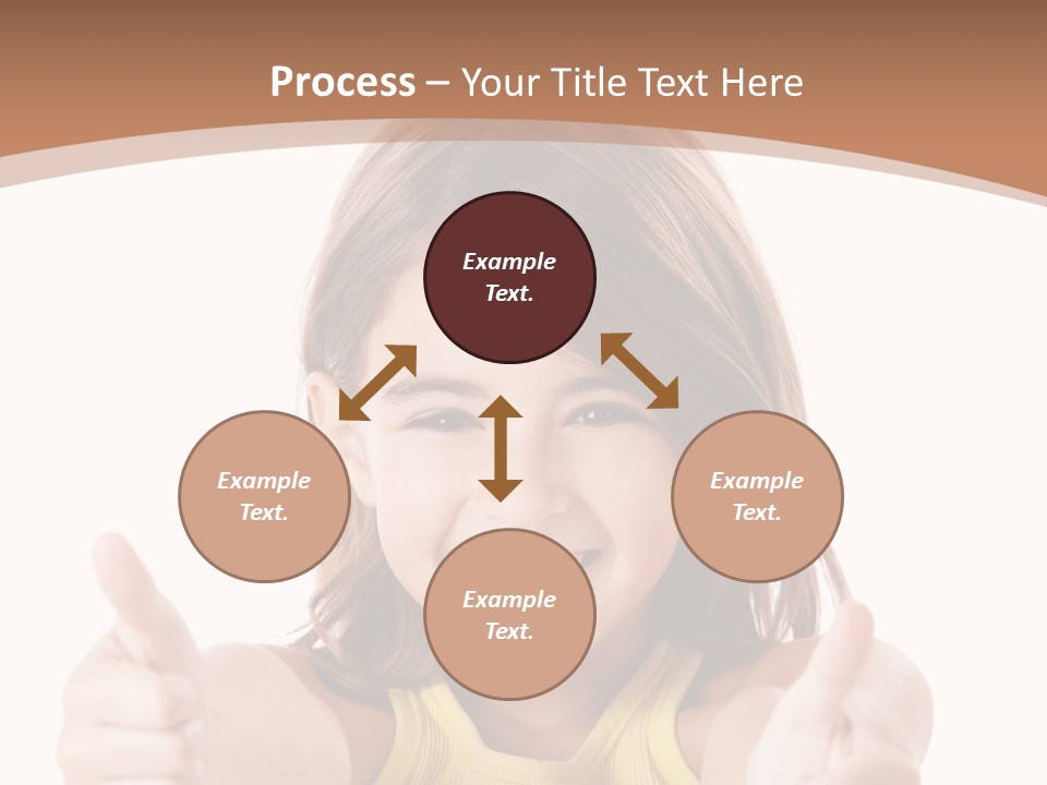 Adorable Beauty Female PowerPoint Template