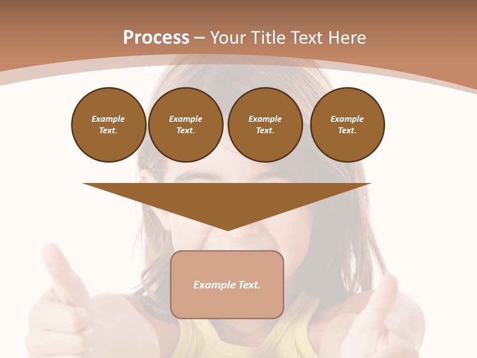 Adorable Beauty Female PowerPoint Template