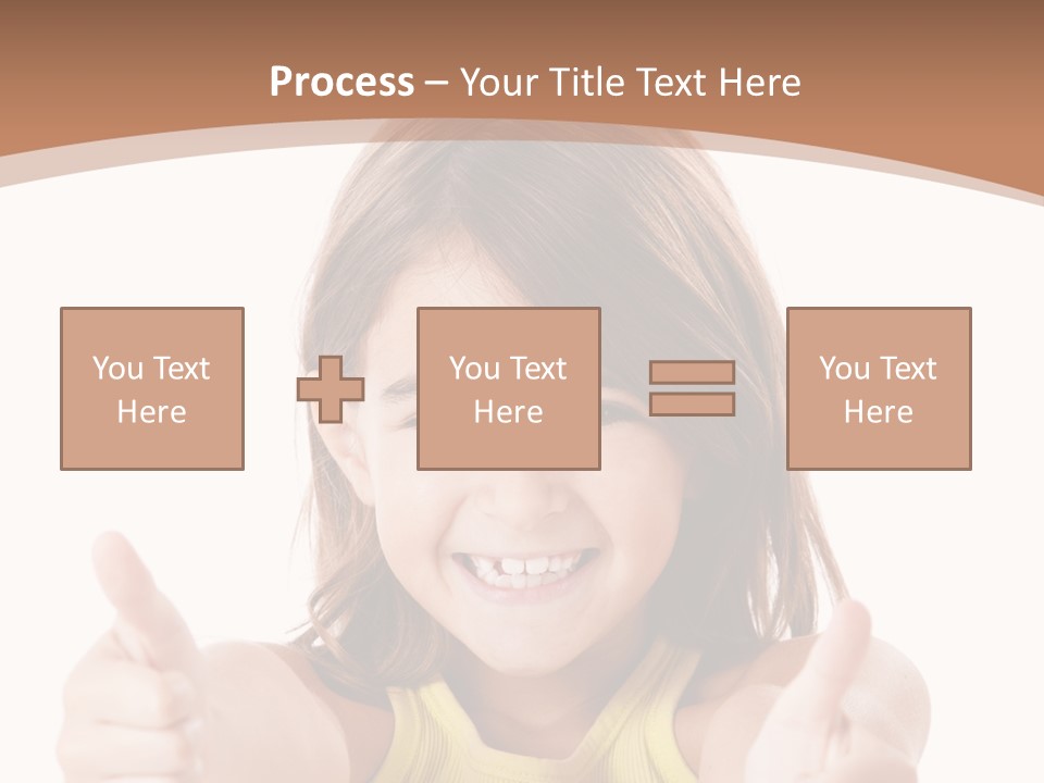 Adorable Beauty Female PowerPoint Template