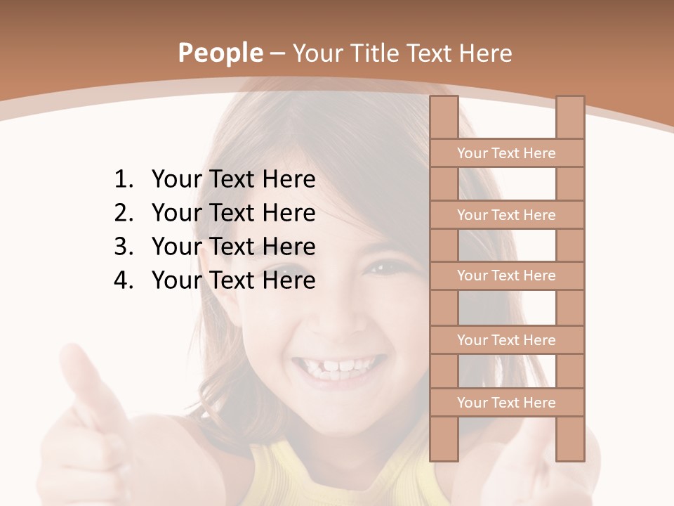 Adorable Beauty Female PowerPoint Template