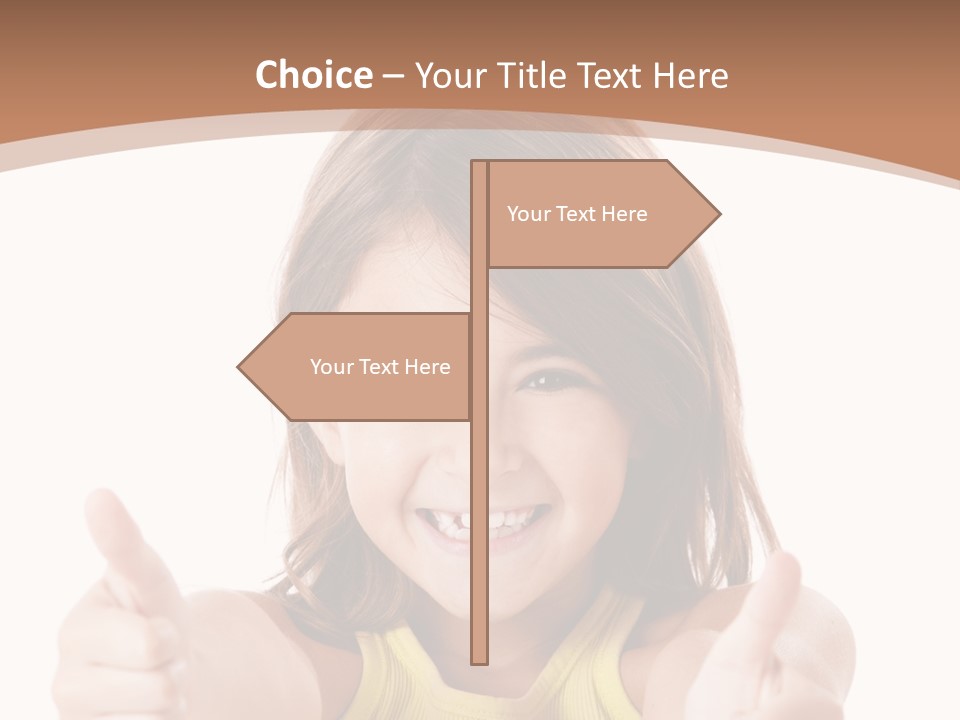 Adorable Beauty Female PowerPoint Template