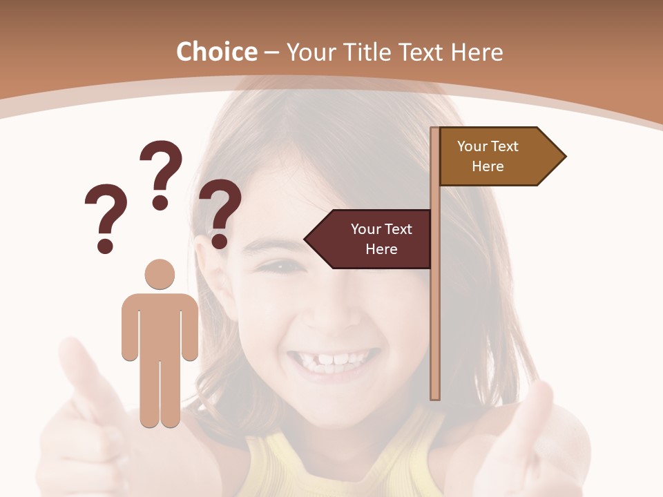 Adorable Beauty Female PowerPoint Template