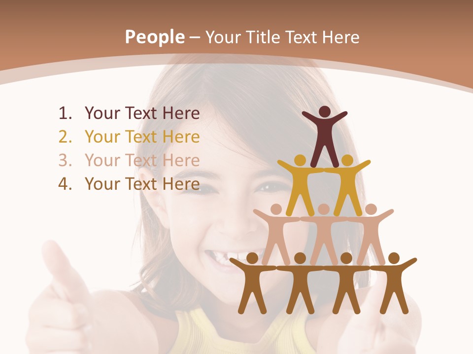 Adorable Beauty Female PowerPoint Template