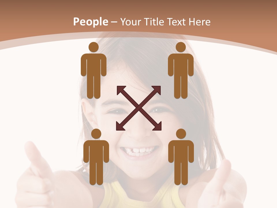 Adorable Beauty Female PowerPoint Template