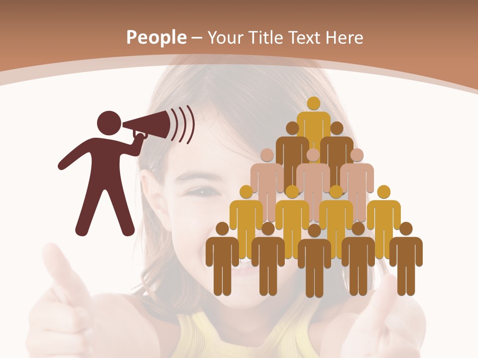 Adorable Beauty Female PowerPoint Template