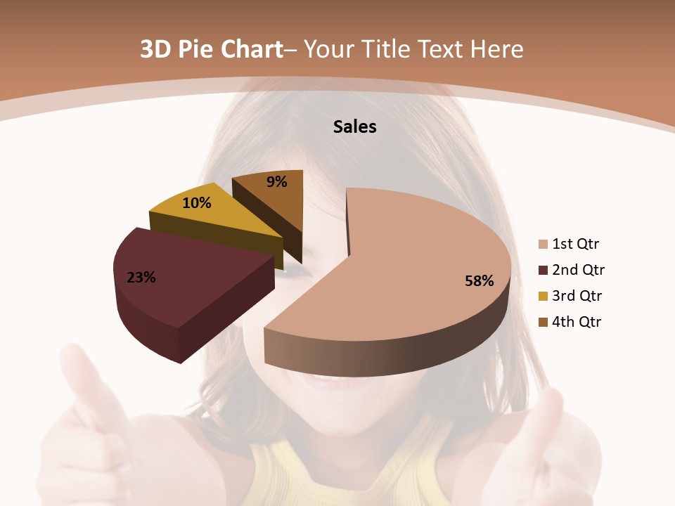 Adorable Beauty Female PowerPoint Template