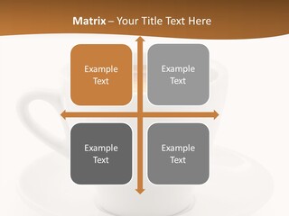 White Sugar Object PowerPoint Template