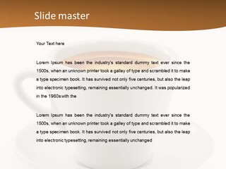 White Sugar Object PowerPoint Template