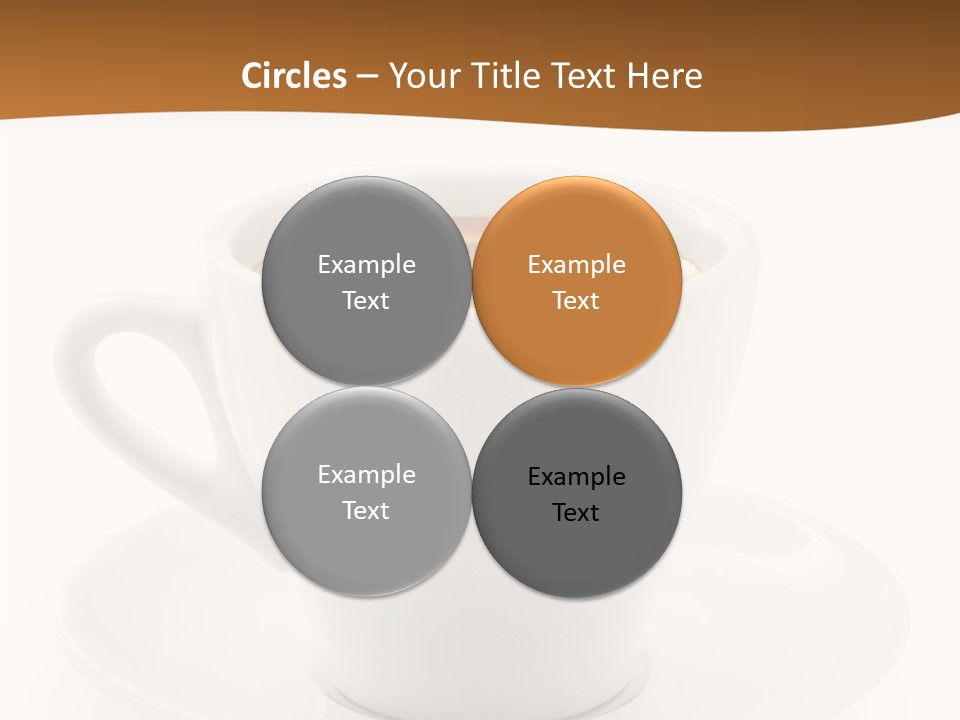 White Sugar Object PowerPoint Template