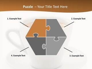 White Sugar Object PowerPoint Template