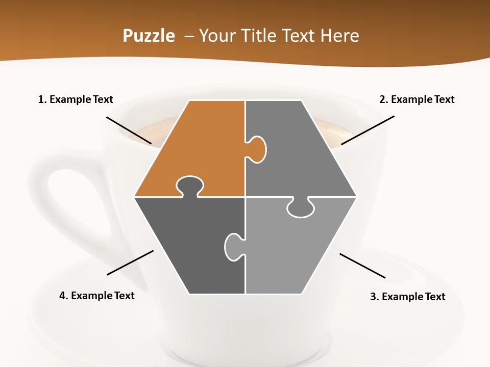 White Sugar Object PowerPoint Template