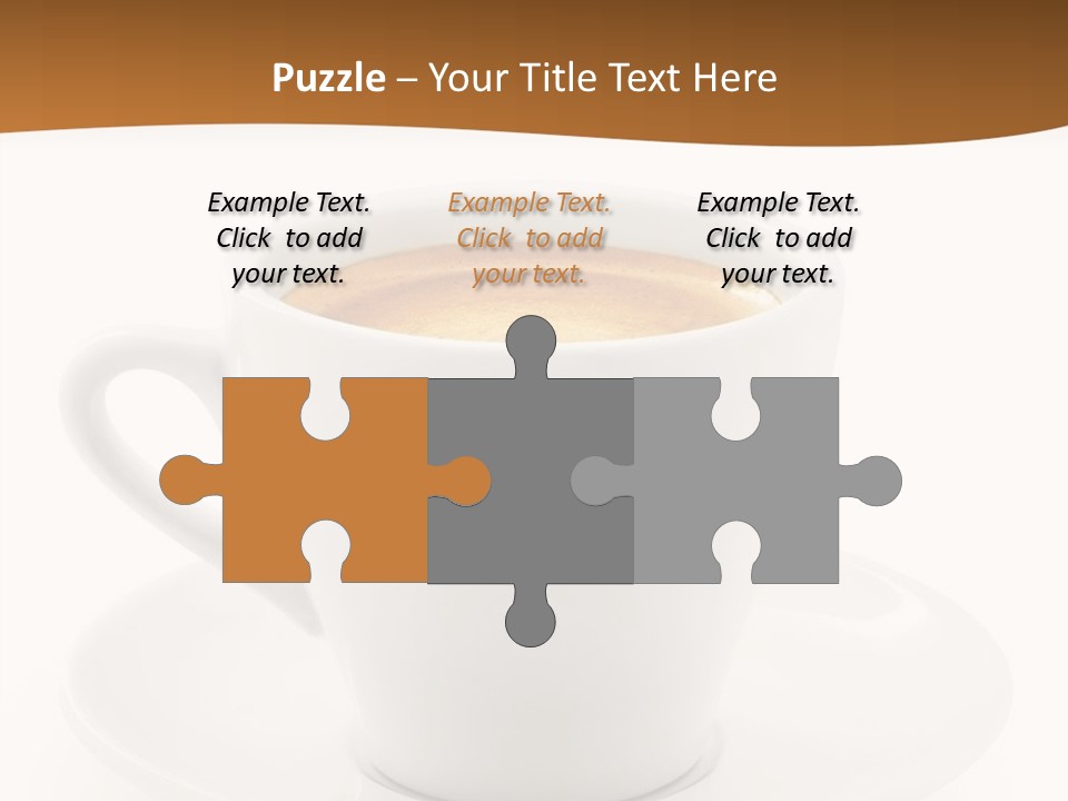 White Sugar Object PowerPoint Template