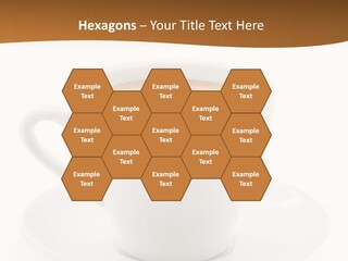 White Sugar Object PowerPoint Template