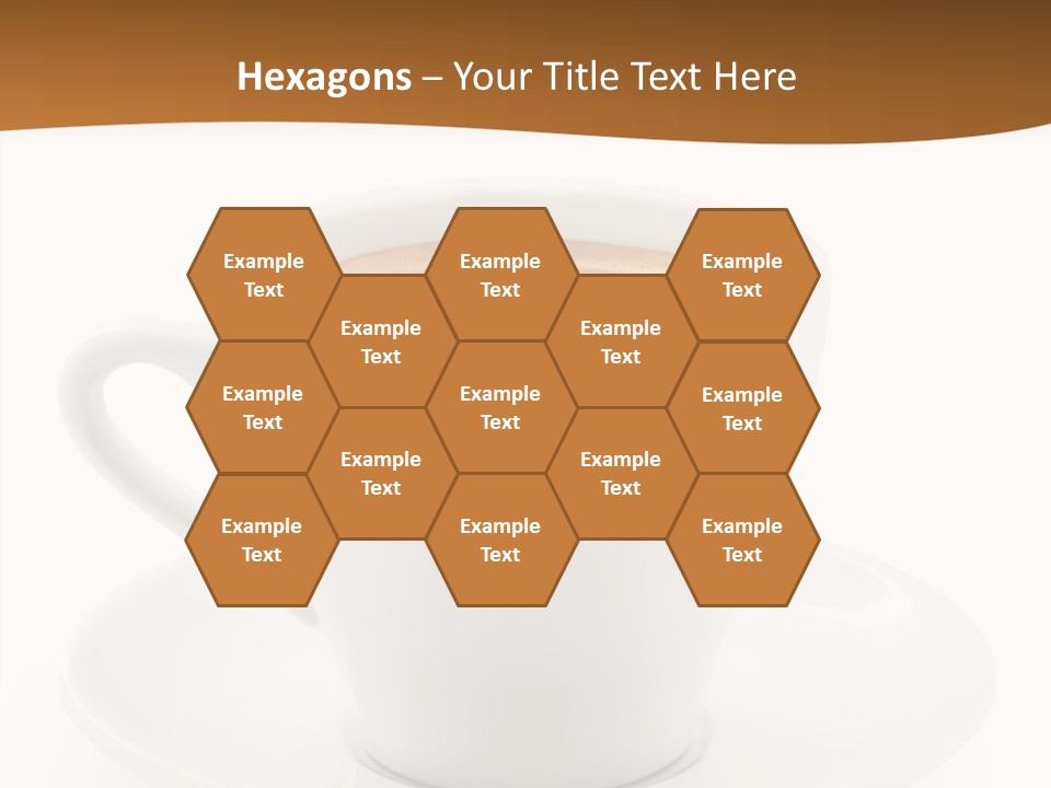 White Sugar Object PowerPoint Template