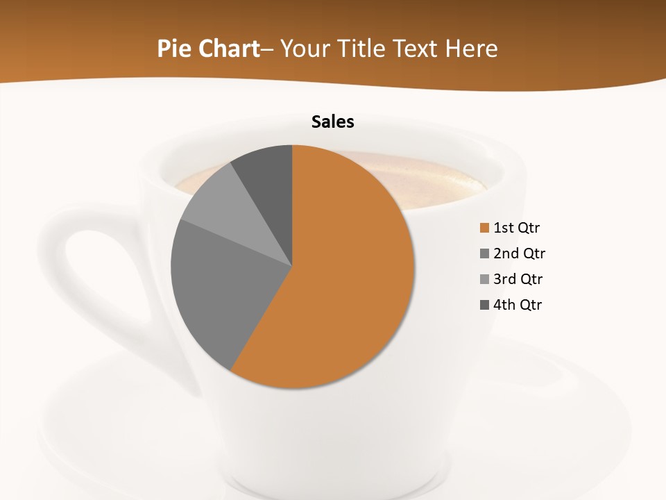 White Sugar Object PowerPoint Template
