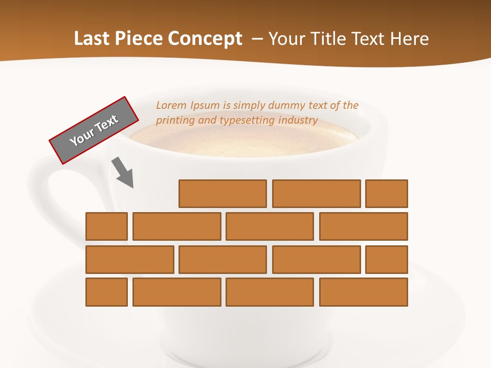White Sugar Object PowerPoint Template