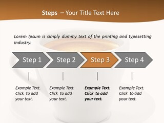 White Sugar Object PowerPoint Template