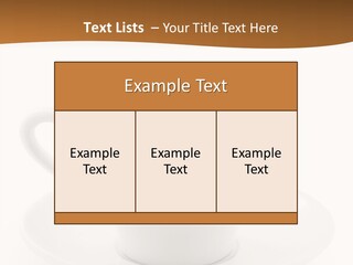 White Sugar Object PowerPoint Template