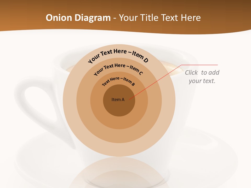 White Sugar Object PowerPoint Template