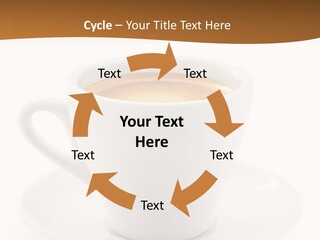 White Sugar Object PowerPoint Template