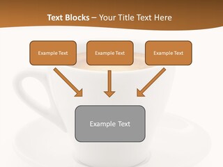White Sugar Object PowerPoint Template