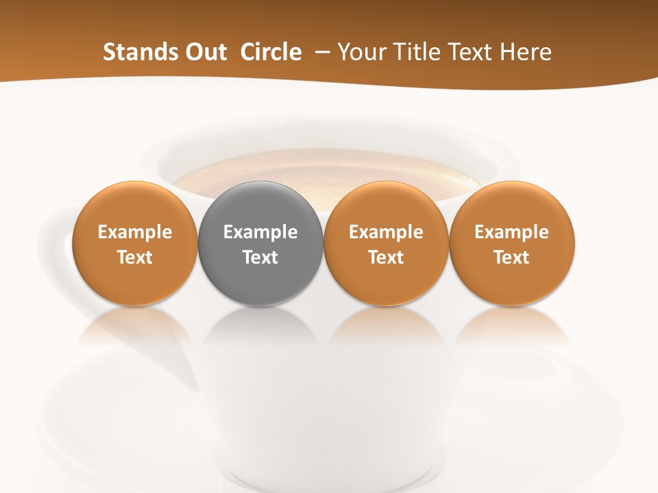 White Sugar Object PowerPoint Template