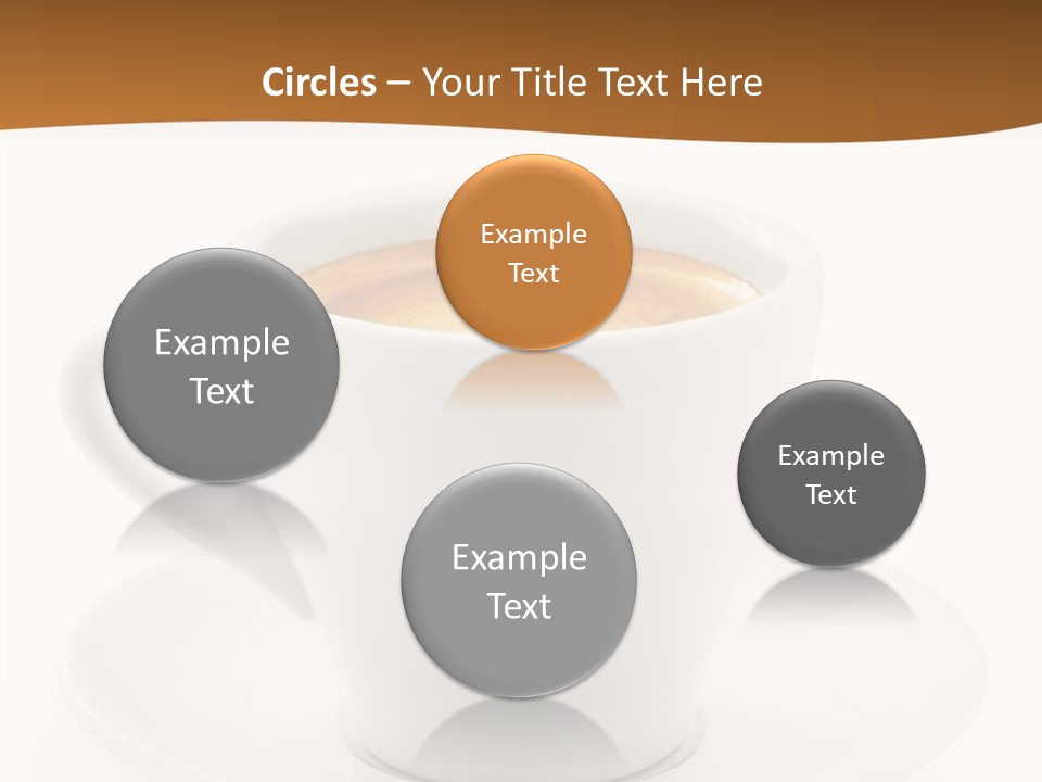 White Sugar Object PowerPoint Template