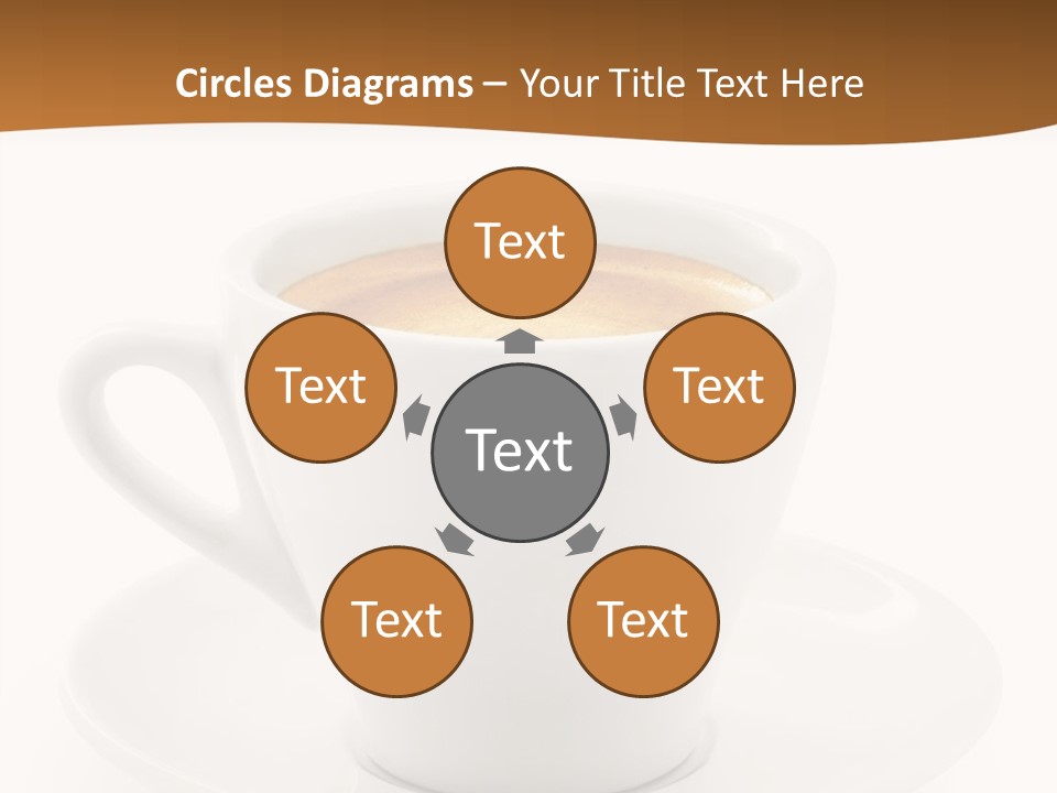 White Sugar Object PowerPoint Template