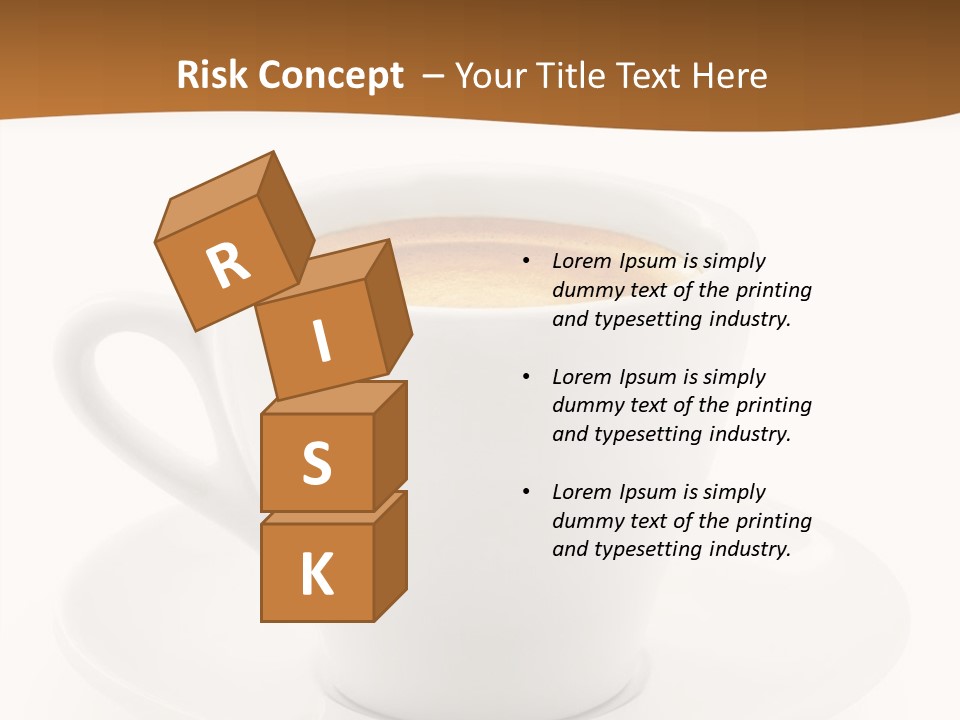 White Sugar Object PowerPoint Template