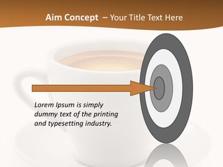 White Sugar Object PowerPoint Template