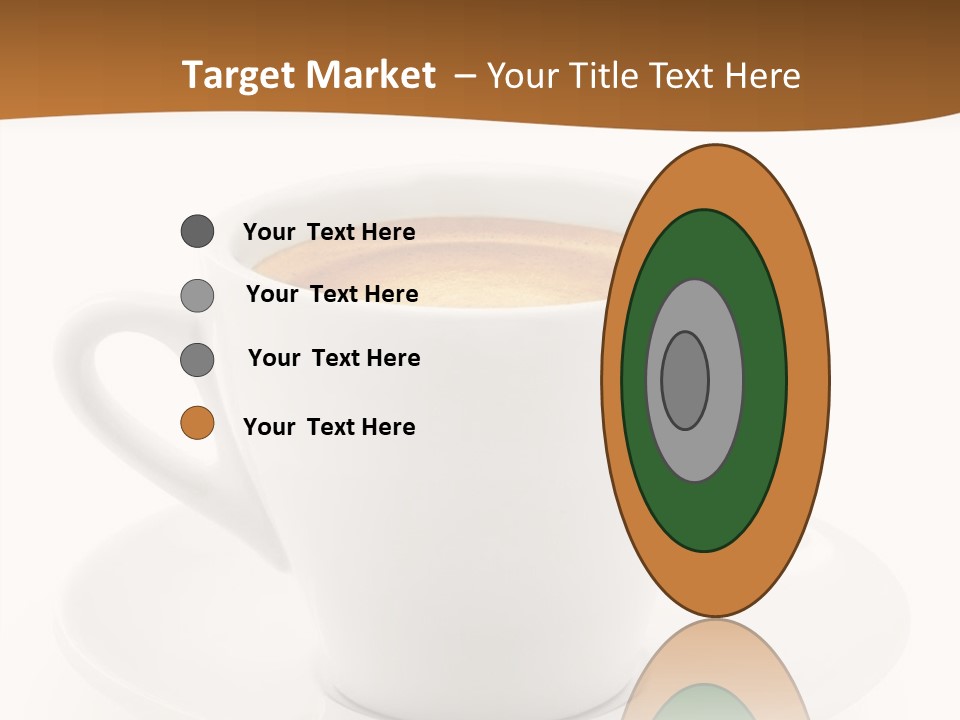 White Sugar Object PowerPoint Template