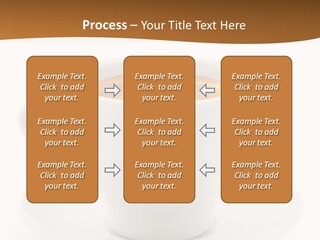 White Sugar Object PowerPoint Template