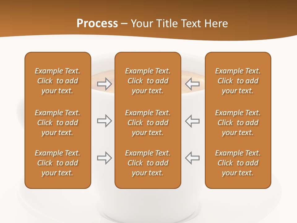 White Sugar Object PowerPoint Template