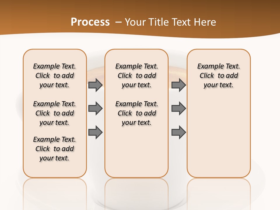 White Sugar Object PowerPoint Template