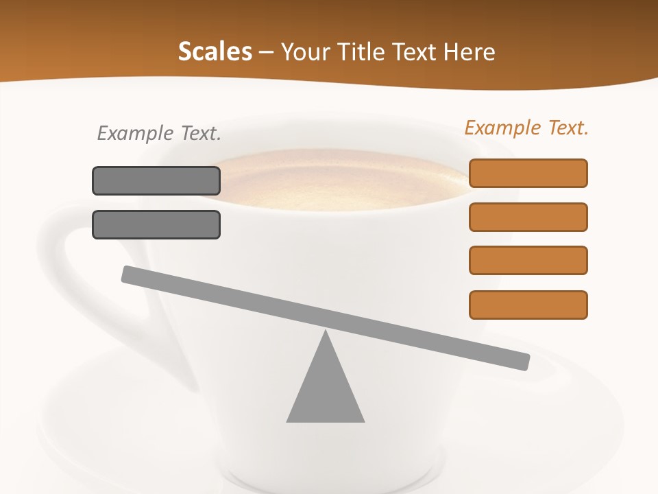 White Sugar Object PowerPoint Template