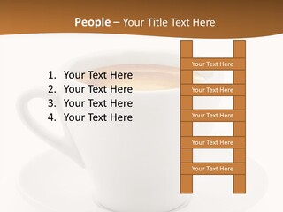 White Sugar Object PowerPoint Template