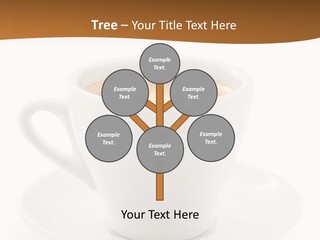 White Sugar Object PowerPoint Template