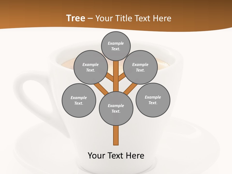 White Sugar Object PowerPoint Template