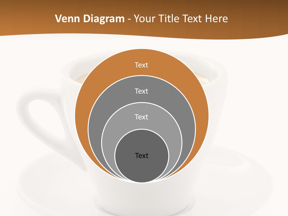 White Sugar Object PowerPoint Template