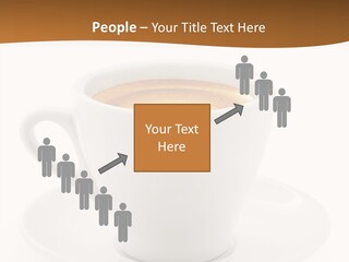 White Sugar Object PowerPoint Template