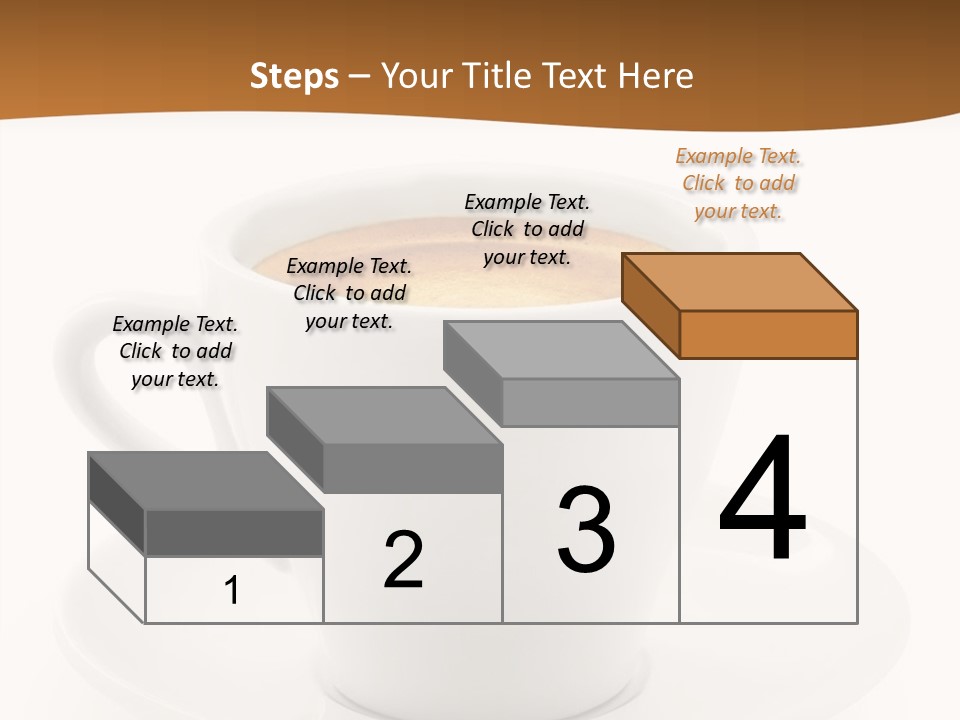 White Sugar Object PowerPoint Template
