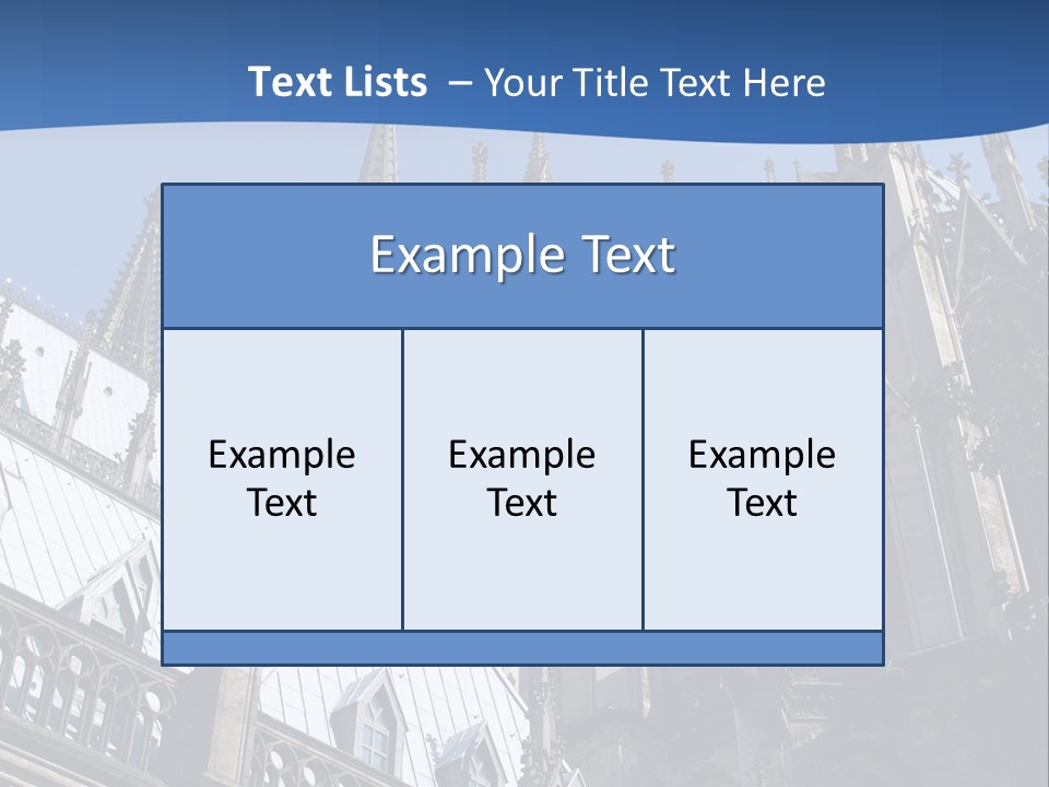 Rhein Land Kolner PowerPoint Template
