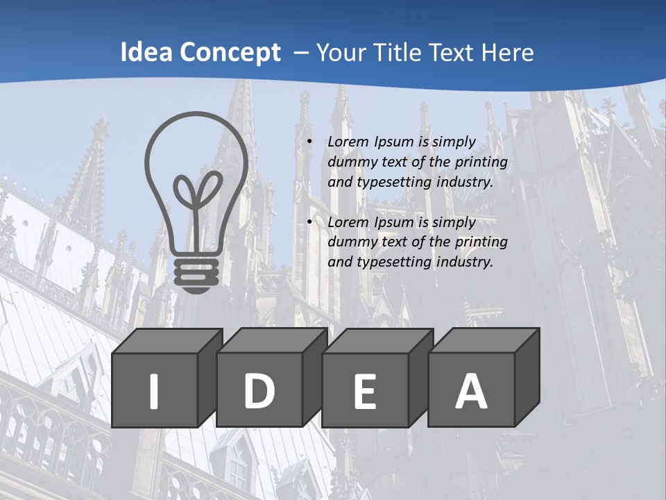 Rhein Land Kolner PowerPoint Template