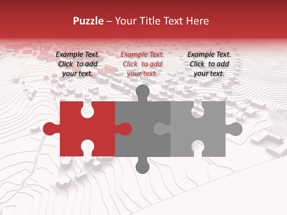 Zoned Land Built PowerPoint Template