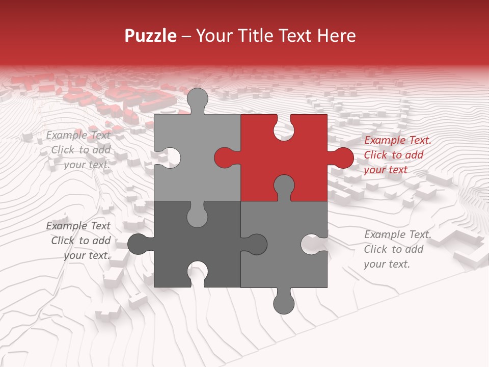 Zoned Land Built PowerPoint Template