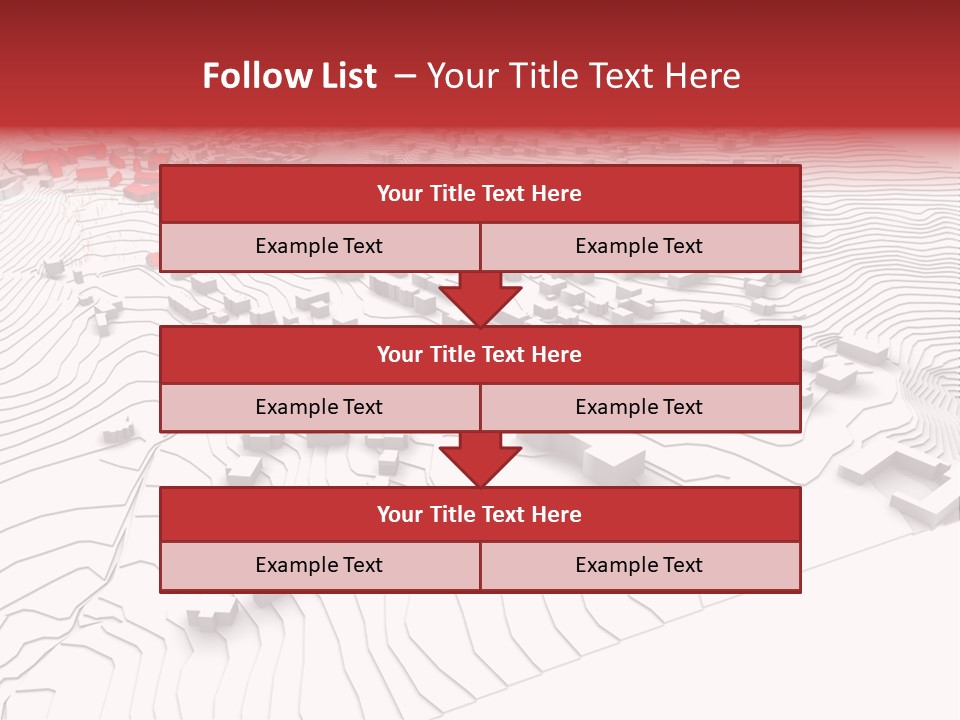Zoned Land Built PowerPoint Template