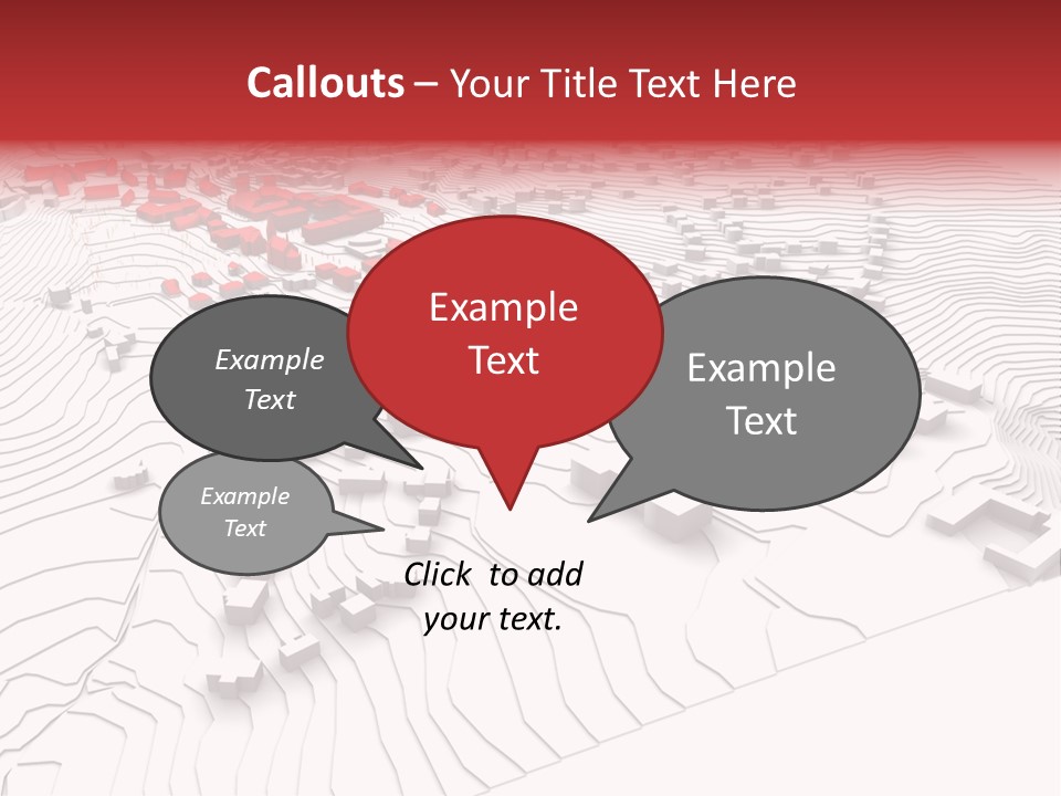Zoned Land Built PowerPoint Template