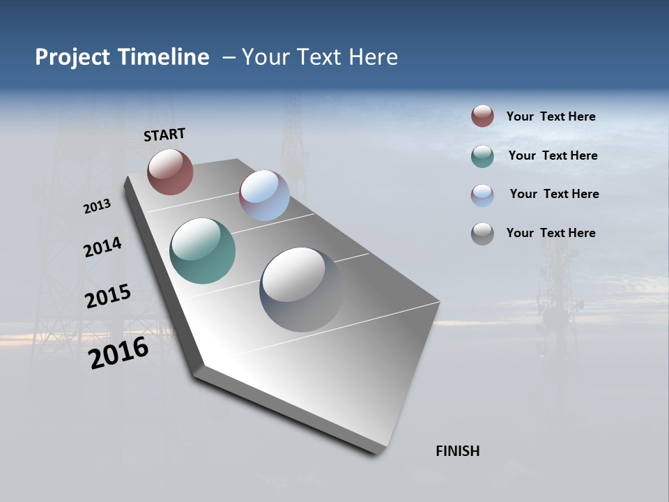 Mobile Space Streaming PowerPoint Template