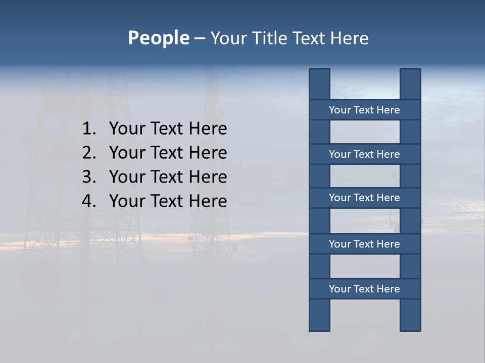 Mobile Space Streaming PowerPoint Template
